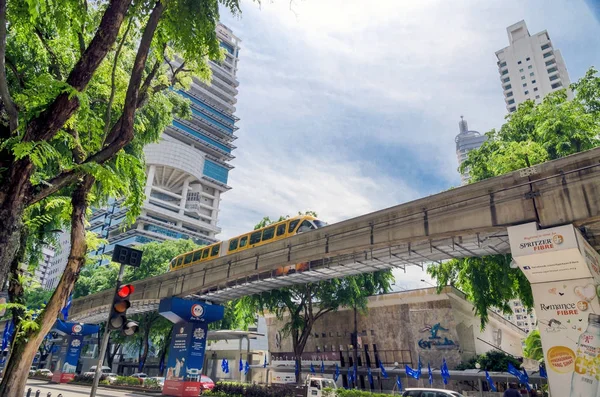 Kuala Lumpur Malezya Mayıs 2013 Kuala Lumpur Malezya Cityscape Sahne — Stok fotoğraf