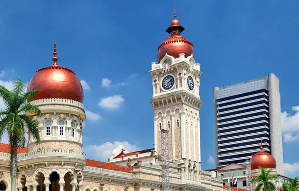 Sultão Abdul Samad Building na cidade de KL — Fotografia de Stock