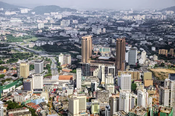 Kuala Lumpur Malajzia Május 2013 Kuala Lumpur Körülötte Lévő Városi — Stock Fotó