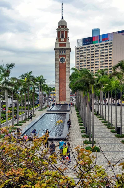 Hong Kong Kina Maj 2013 Hong Kong Klock Tornet Tas — Stockfoto