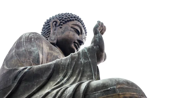 Grande Buddha Sull Isola Lantau — Foto Stock