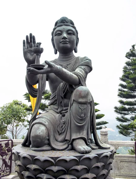 Statue Lantau Island Stock Photo