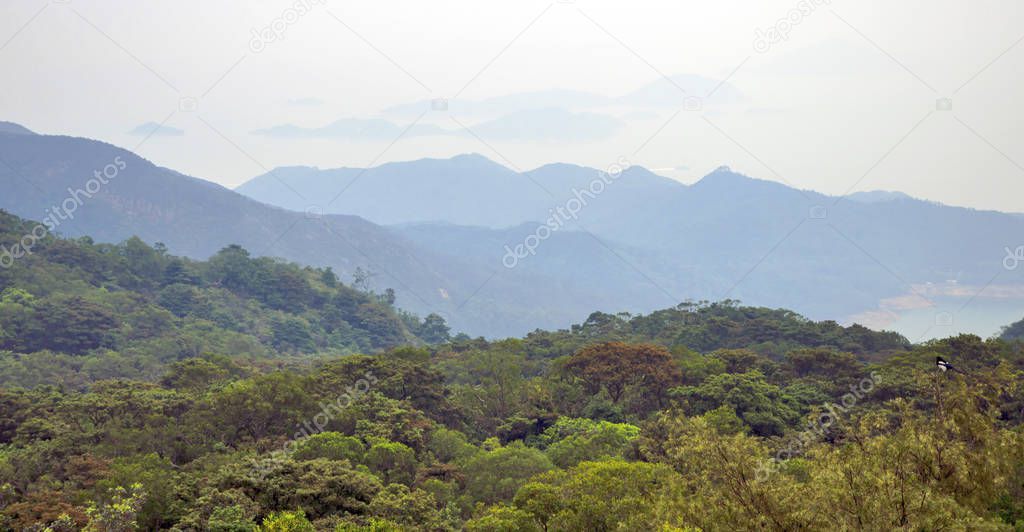 Lantau landscape, Hong Kong china