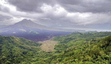 Bali'deki Batur dağı, Endonezya