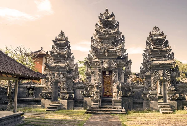 Templo Balinês Ilha Bali — Fotografia de Stock