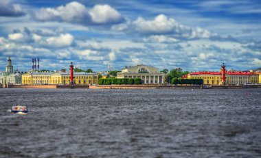 St. Petersburg ve Neva nehir, Rusya Federasyonu