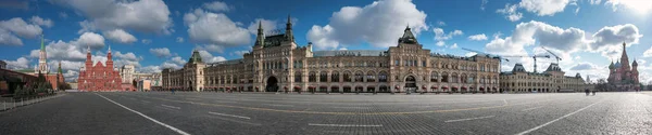Panorama Della Piazza Rossa Mosca Russia — Foto Stock