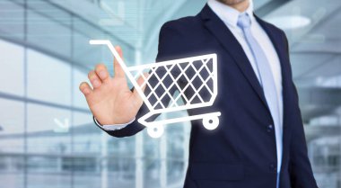 Arabası arabirimiyle dokunmadan işadamı