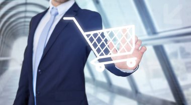 Arabası arabirimiyle dokunmadan işadamı