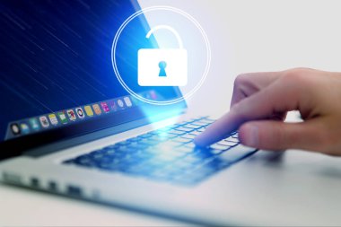 Güvenlik kavramı ile bir Internet uygulama üzerinde açık bir kıtlı -