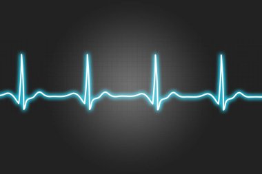 Bir arka plan üzerinde - medecine kavramı izole kalp beatment