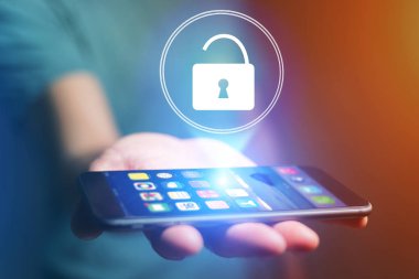 Güvenlik kavramı ile bir Internet uygulama üzerinde açık bir kıtlı -