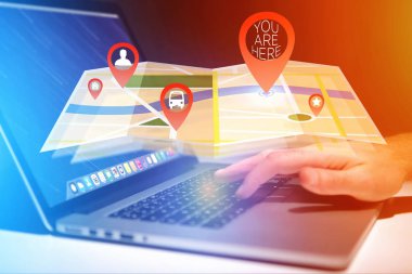 Sık Kullanılanlar bulma kavramı bir online harita - Technolog yerleştirir