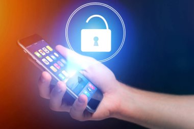 Güvenlik kavramı ile bir Internet uygulama üzerinde açık bir kıtlı -