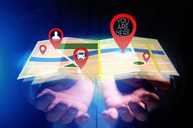 Sık Kullanılanlar bulma kavramı bir online harita - Technolog yerleştirir