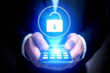 Güvenlik kavramı ile bir Internet uygulama üzerinde açık bir kıtlı -