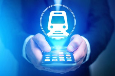Online tren bilet - seyahat kavramı rezervasyon kavramı
