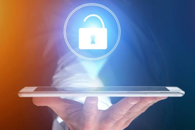 Güvenlik kavramı ile bir Internet uygulama üzerinde açık bir kıtlı -