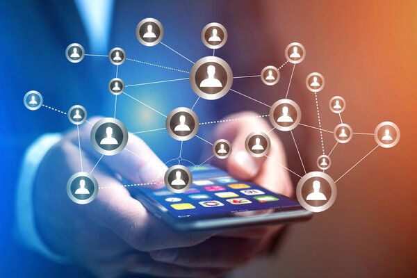 Concept of business international network interface - Technology