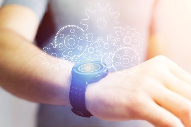 smartwatch uçan simgeler