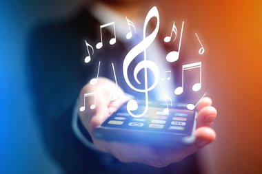 aygıtta duyuyor müzik 