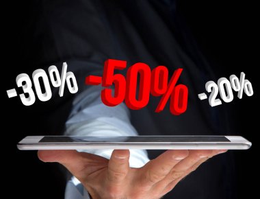 Satış promosyon arabirim üzerinden uçan