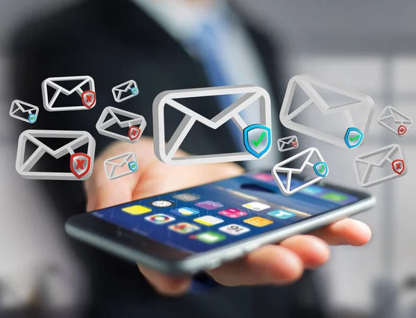 View of Email symbol — Stock Photo, Image