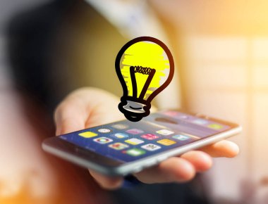 Yenilik ampul simgesi