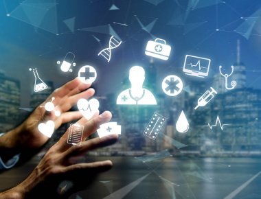 Medecine ve genel sağlık simgeler