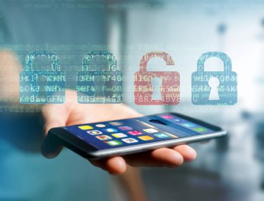 Siber saldırı kavramı bir teknoloji arabiriminde 