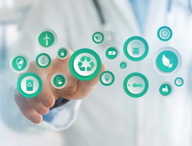 Teknoloji ekolojik arabirimi ile kutsal kişilerin resmi