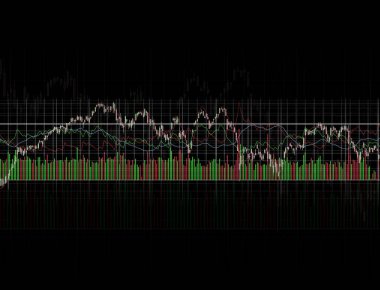 Bir arka plan üzerinde izole veri bilgilerini Ticaret Borsası