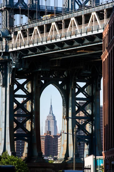 Yüksek çözünürlüklü görüntüsü New york şehrinin - Amerika Birleşik Devletleri — Stok fotoğraf