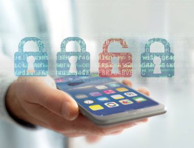 Siber saldırı kavramı bir teknoloji arabiriminde 