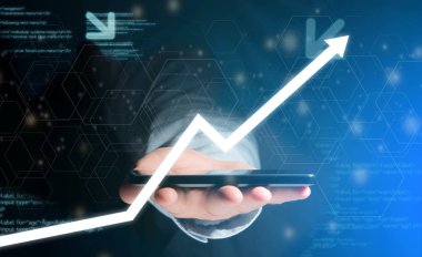 Bir teknoloji arabirim üzerinde gidiş sona ok kavramı
