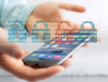 Siber saldırı kavramı bir teknoloji arabiriminde 