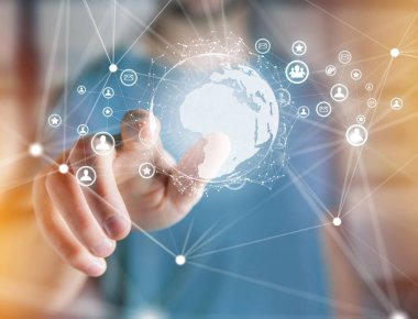 Teknoloji başlık kaplı gibi smartphone aygıt tarafından tablet veya 