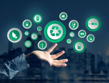 teknoloji arayüzü konsepti 