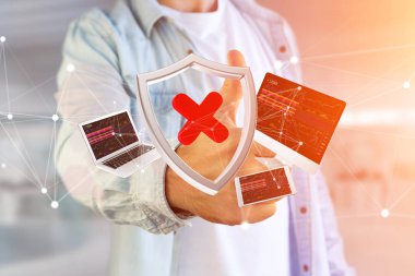 Cihazlar ile kalkan simgesi