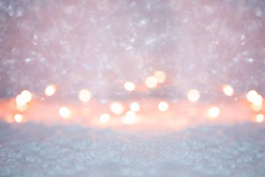 Glitter bokeh arka plan