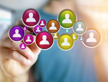 İletişim simgeler grubunu