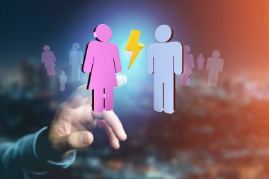 Internet üzerinde çift Toplantı 