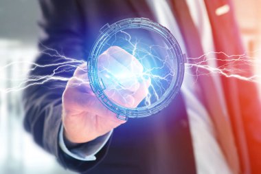 Gök gürültüsü aydınlatma cıvata