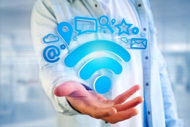 WiFi bağlantı simgesi 
