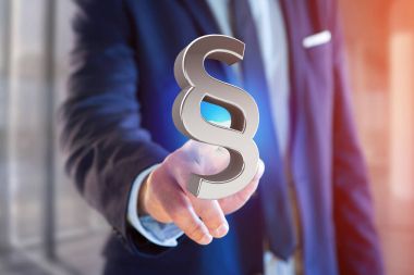 Adalet ve hukuk sembolü 