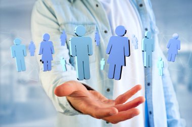 İnsanlar ile ağ bağlantısı