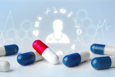 Medecine ve genel sağlık simgesi