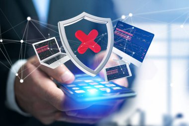 kesmek kalkan simgesi 