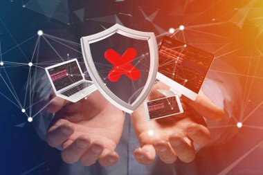 kesmek kalkan simgesi