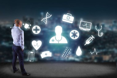 Tıp ve genel sağlık simgesi 